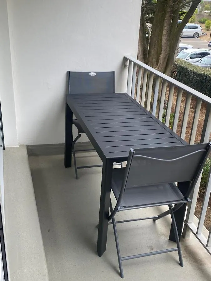 Appartement Residence Le Goulvars-Plage Du Goviro 퀴베론 아파트